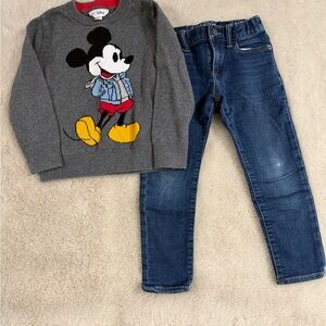 GAP Gray and Blue Kids Matching Set